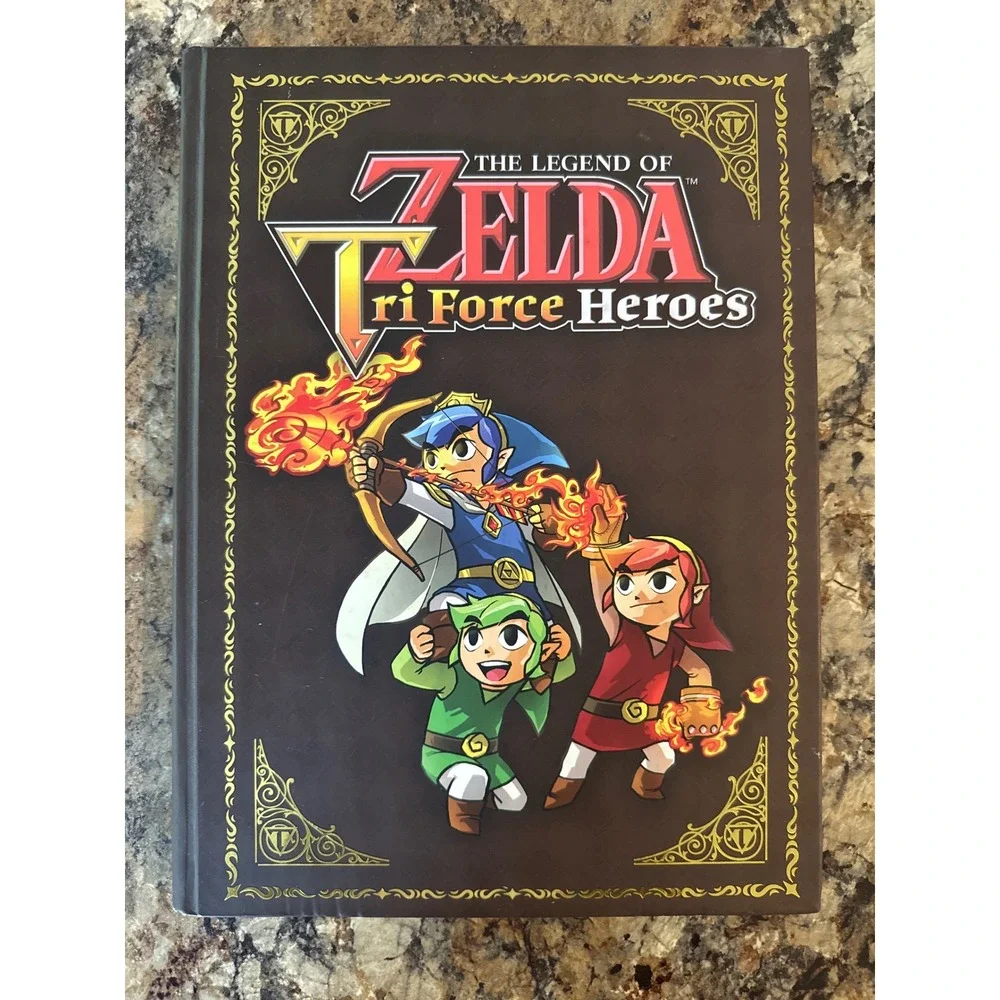 The Legend of Zelda Tri Force Heroes Prima Official Game Guide Collector Edition